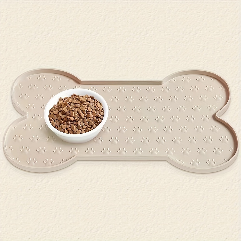 Winter Silicone Dog Feeding Mat Waterproof Non-Slip Pet Food Pad