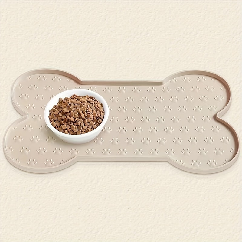 Winter Silicone Dog Feeding Mat Waterproof Non-Slip Pet Food Pad