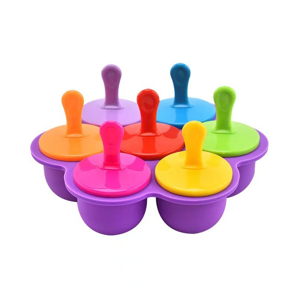 Popsicle Molds Homemade Silicone Popsicle Molds Ice Cream DIY Molds For Kids Food Storage 6