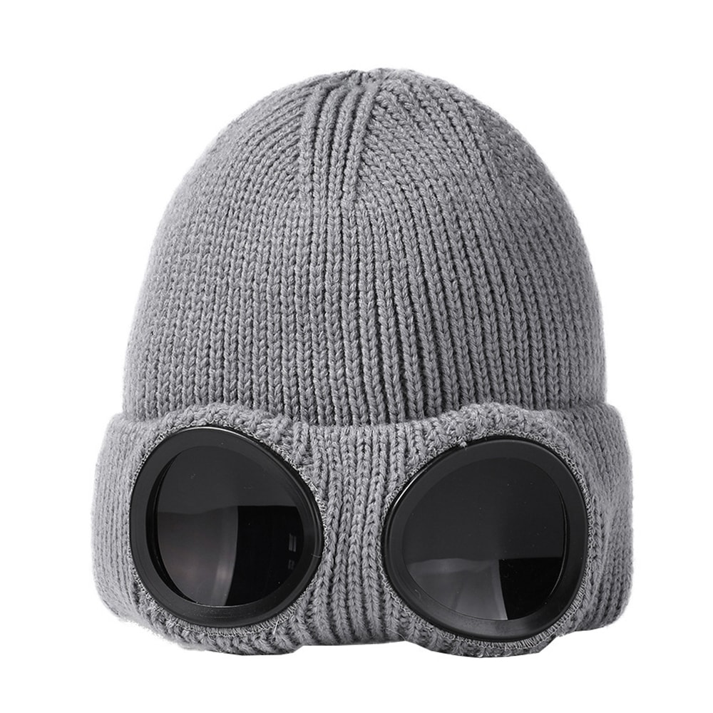 Knitted Ski Mask Cap Outdoor Winter Warm Cycling Beanie Hat For Women And Men Windproof 4
