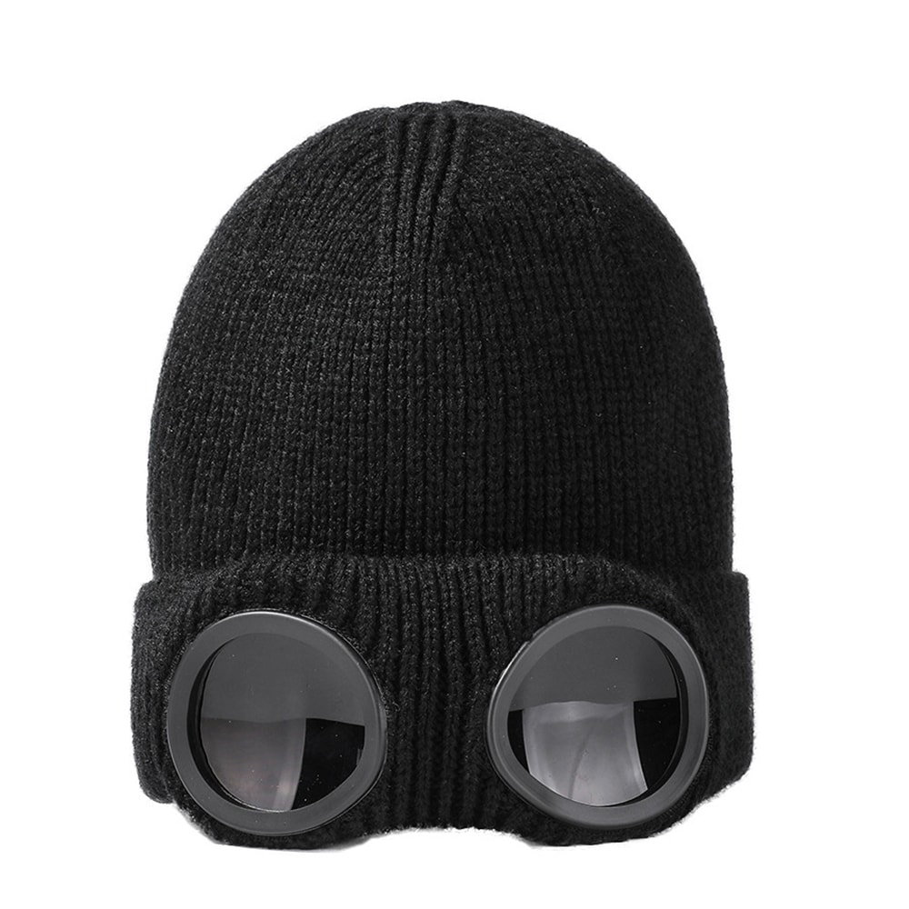 Knitted Ski Mask Cap Outdoor Winter Warm Cycling Beanie Hat For Women And Men Windproof 7