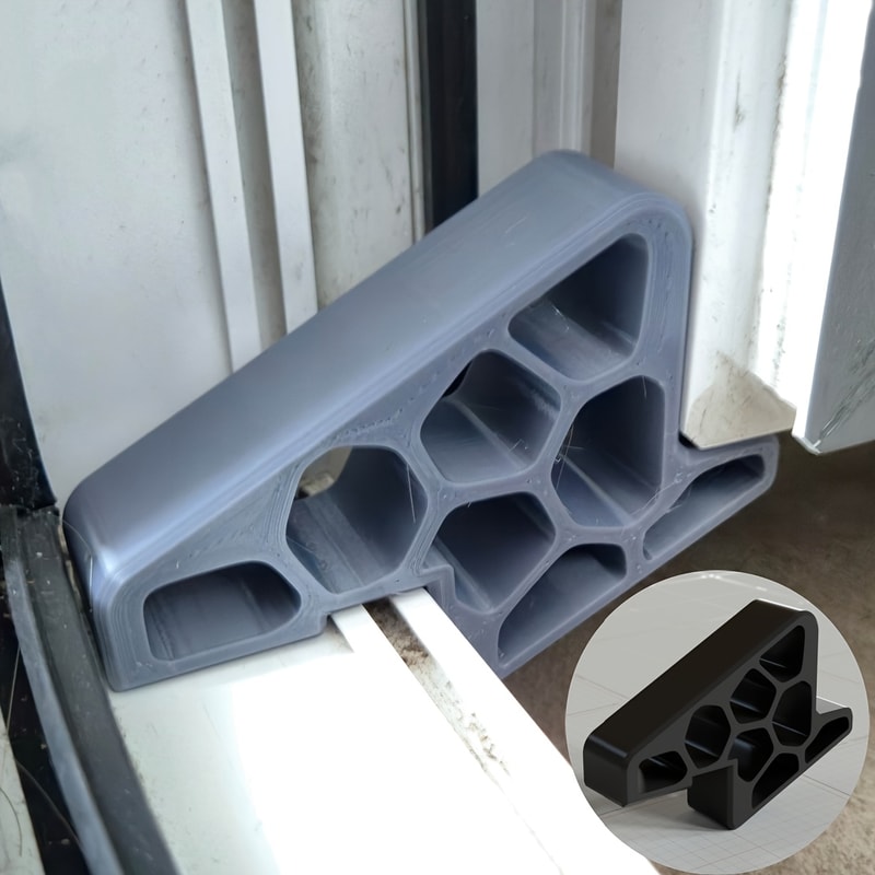 Anti-Slip Heavy-Duty Wedge Door Stopper, Perfect for Indoor Use, Easy to Install/Remove