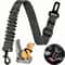 Elastic Nylon Retractable Safety Restraint - Adjustable Dog Seat Belt Harness with Secure Clasps for All Dog Sizes