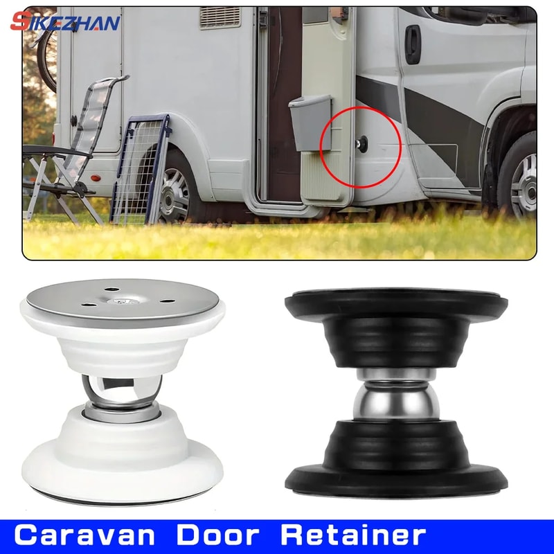 RV Door Stop Retaining Catch Magnetic Kitchen Door Latch For Camper 0