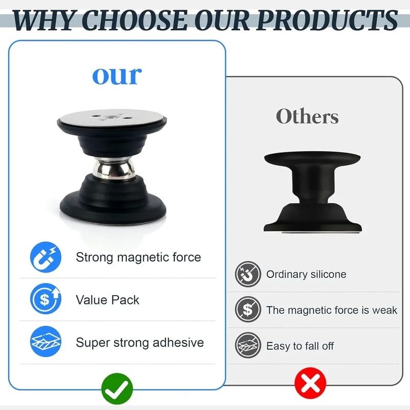 RV Door Stop Retaining Catch Magnetic Kitchen Door Latch For Camper 4