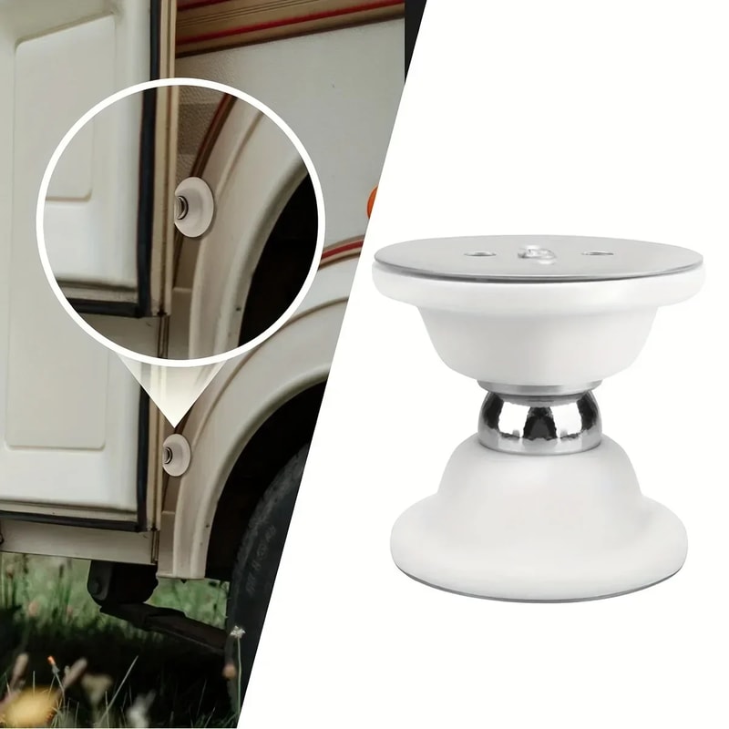 RV Door Stop Retaining Catch Magnetic Kitchen Door Latch For Camper 6