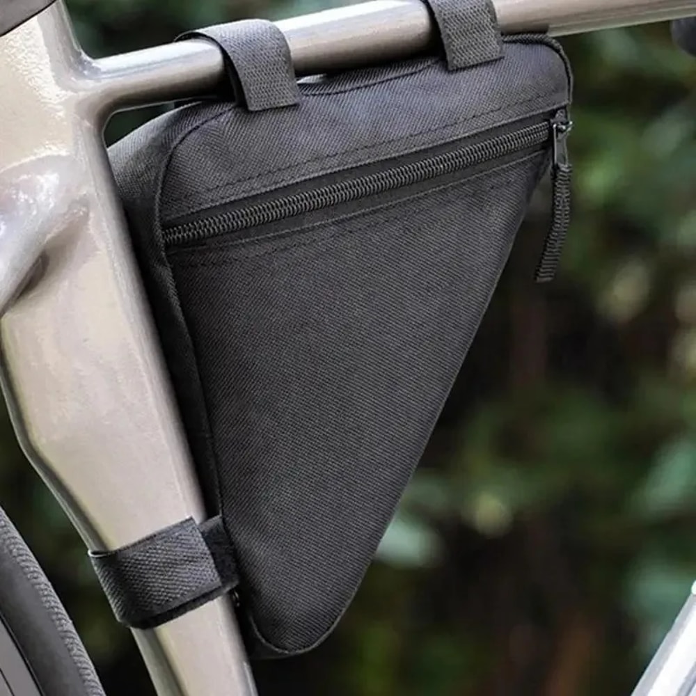 Bicycle Triangle Bag, Waterproof Bike Parts Front Frame Handlebar