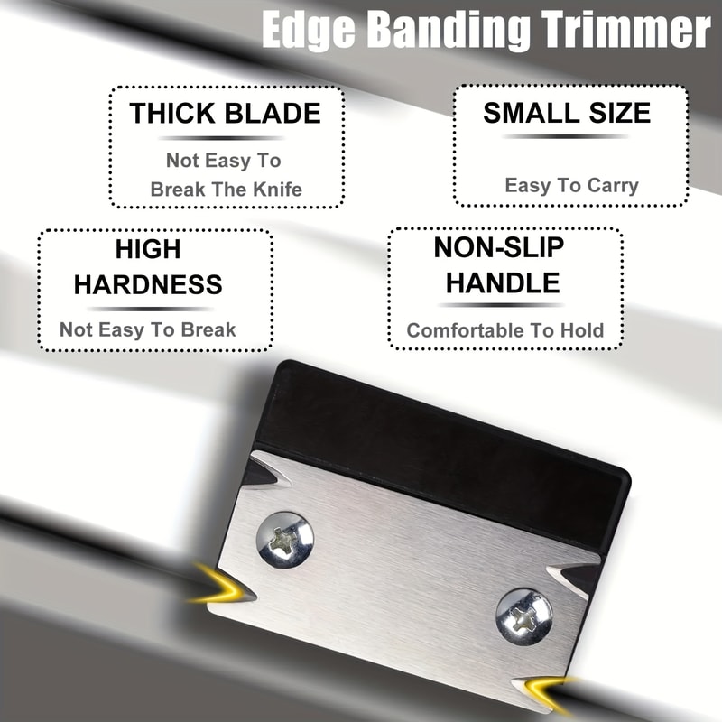 Woodworking Edge Corner Planer, Specialty Edge Banding, Trimmer Wood Chamfering Fillet Scraper, Trimming Knife