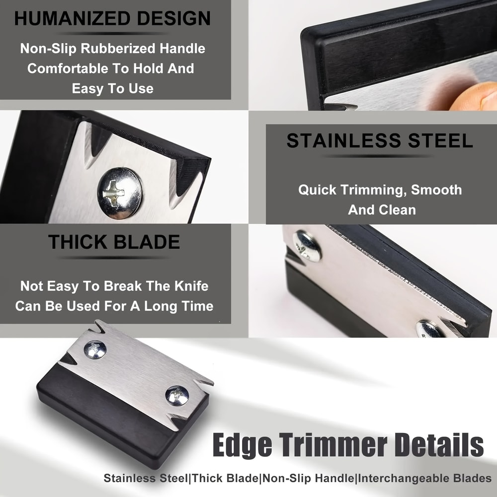 Woodworking Edge Corner Planer, Specialty Edge Banding, Trimmer Wood Chamfering Fillet Scraper, Trimming Knife