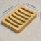 Natural Bamboo Dishes Bath Soap Holder, Wooden Prevent Mildew Tray, Drain Soap Box, Bathroom Washroom Container