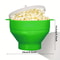 Large Capacity Microwave Popcorn Maker Foldable Silicone Bowl BPAFree Dishwasher Safe 5