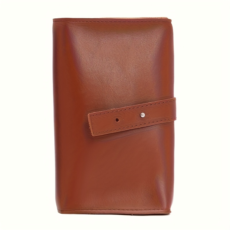 ortable Leather Tech Accessories Case with Multi-Compartment Organizer for Cables, Chargers, Pens - Durable Travel