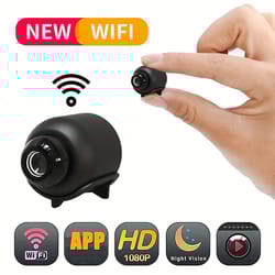 lightweight portable surveillance camera, motion detection, premium wifi, night vision