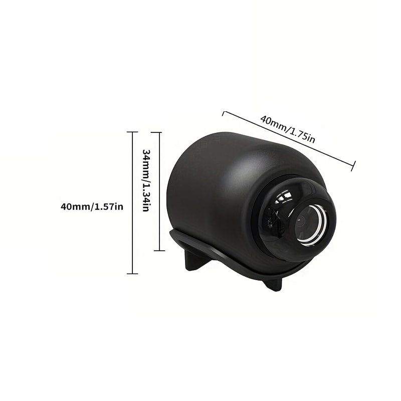 Lightweight Portable Surveillance Camera, Motion Detection, Premium WiFi, Night Vision