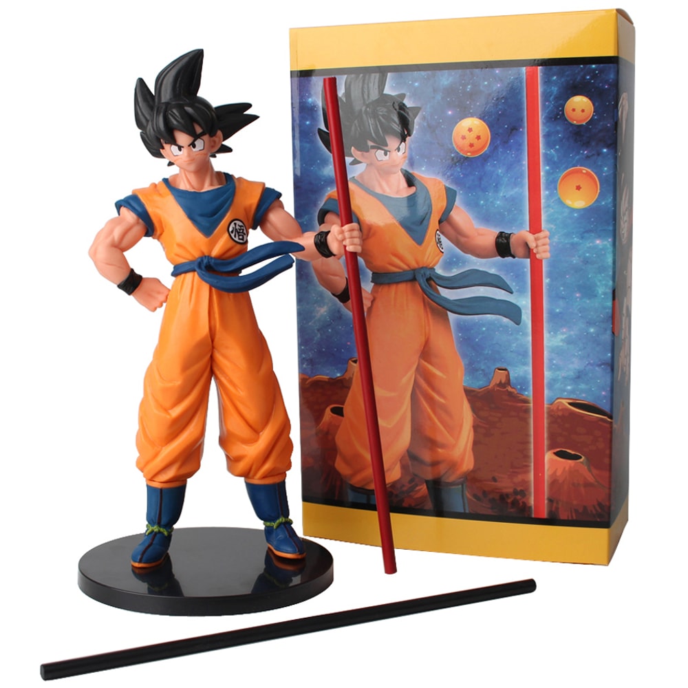 Super Saiyan Dragon Ball Son Goku Action Figure, DBZ Goku Collectible Figurines, Anime Gifts for Kids, Goku Model
