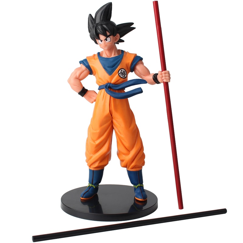 Super Saiyan Dragon Ball Son Goku Action Figure, DBZ Goku Collectible Figurines, Anime Gifts for Kids, Goku Model