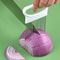 Colorful Onion Slicer Kitchen Tool Stainless Steel Potato Chip Holder Effortlessly Slice Onions 0