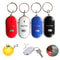 Mini Anti-lost Key Finder, Flashing Beeping Remote Locator for Kids, Bag, Wallet Whistle