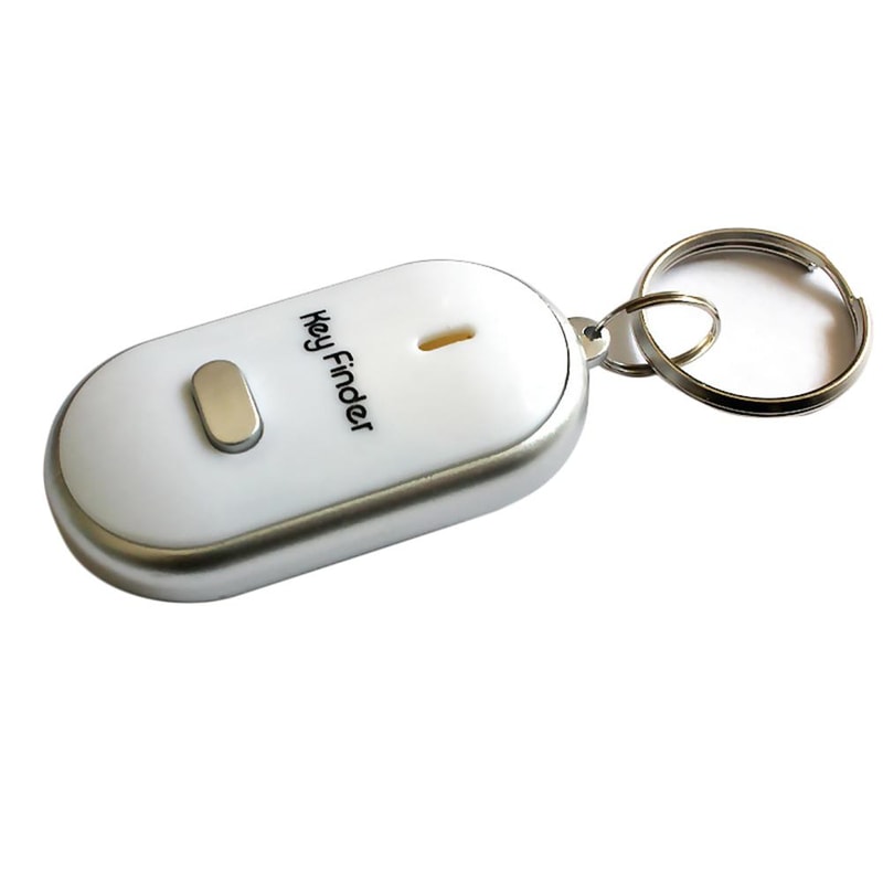 Mini Anti-lost Key Finder, Flashing Beeping Remote Locator for Kids, Bag, Wallet Whistle