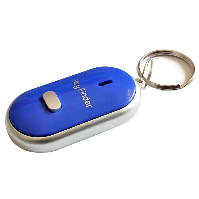 Mini Anti-lost Key Finder, Flashing Beeping Remote Locator for Kids, Bag, Wallet Whistle
