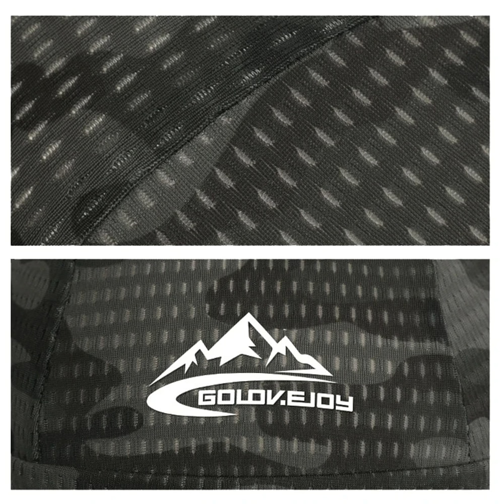 Quick Dry Cycling Cap, Anti-UV Sports Hat, Cooling Skull Cap Helmet Liner Sweat Cap for Outdoor Bike MTB Running for Men