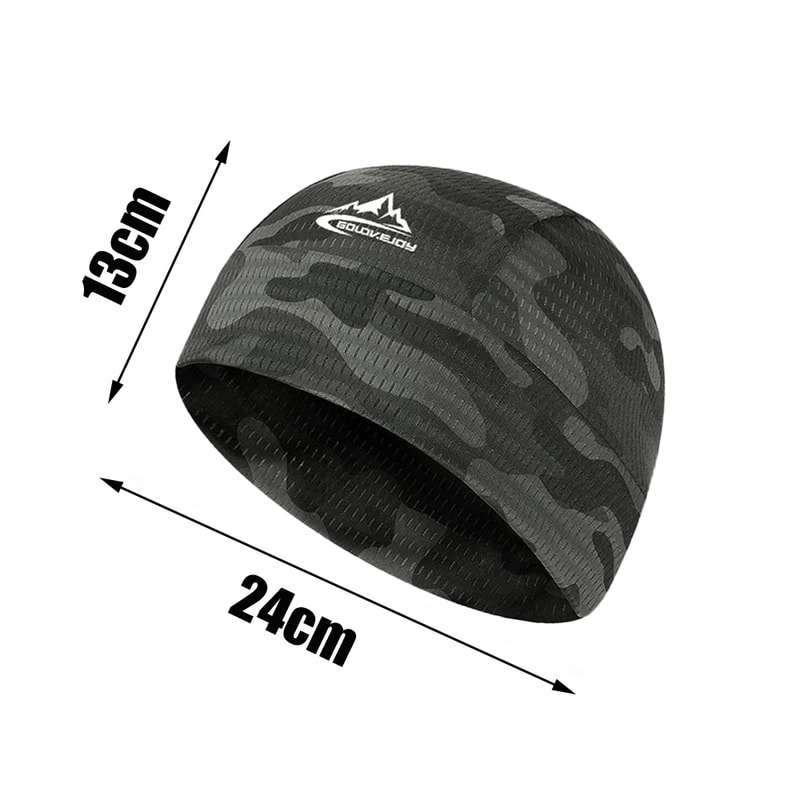 Quick Dry Cycling Cap, Anti-UV Sports Hat, Cooling Skull Cap Helmet Liner Sweat Cap for Outdoor Bike MTB Running for Men