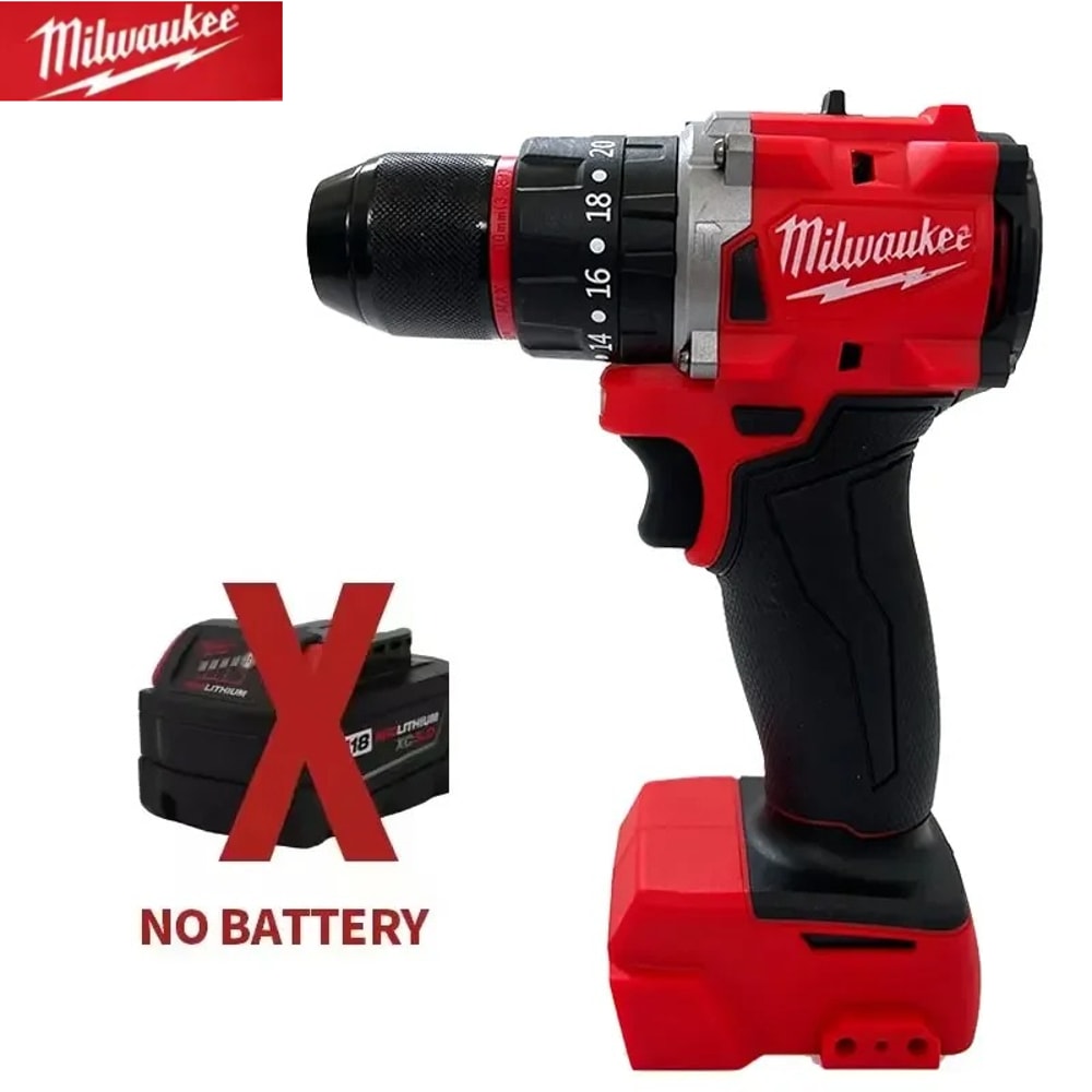 Brushless Milwaukee Electric Drill Cordless Impact Drill Milwaukee Battery Pin Power Tool For Decor 7
