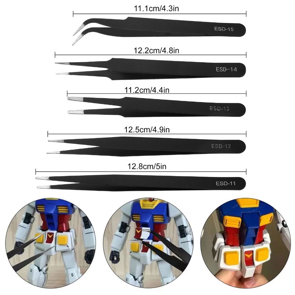 Professional Crafting Set - Multifunctional Assembly Tool Kit for Gundam, Car & Toy Models