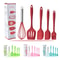 Kitchen Silicone Baking Tool Set, Cooking Spatula, Egg Oil Brush, Drain Beater, Cream Scraper Utensils