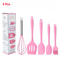 Kitchen Silicone Baking Tool Set, Cooking Spatula, Egg Oil Brush, Drain Beater, Cream Scraper Utensils