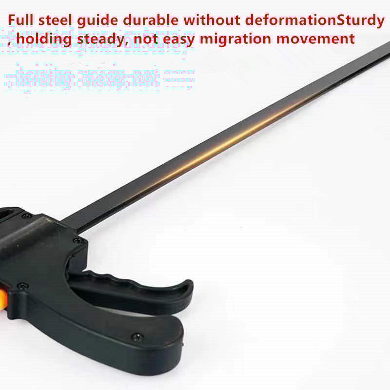 DIY Carpentry Hand Tool HeavyDuty Woodworking Mini FClamp Quick Ratchet Bar Clamp 3