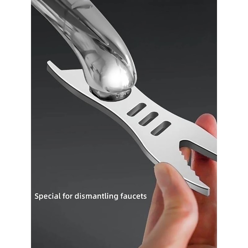 Multi-purpose DIY Hand Tool, Double End Open Wrench, Torque Wrench for All Screw Sizes