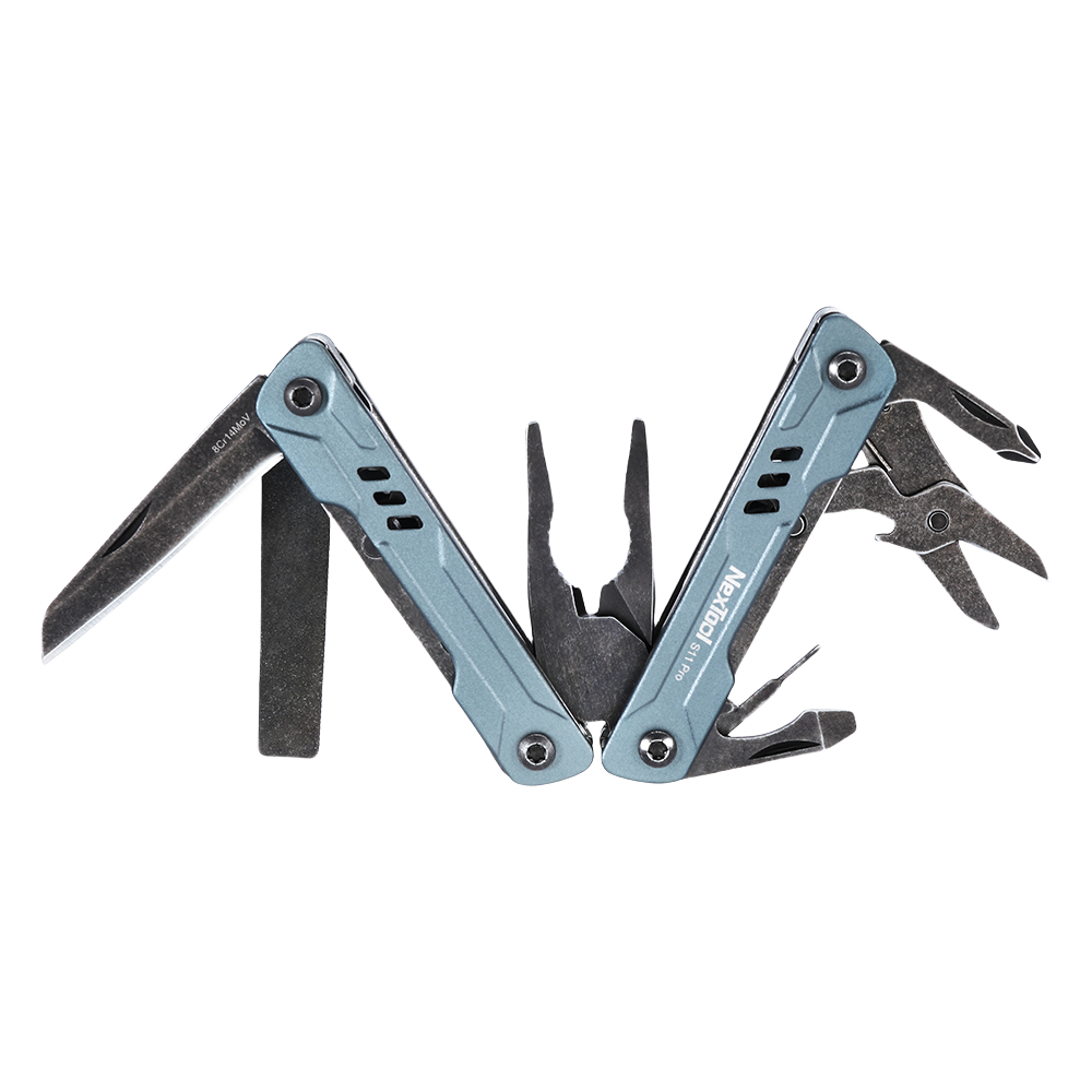 Portable Multi Tool With Sailor Pliers Screwdriver Folding Scissors For EDC 0