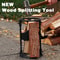 Wood Splitting Machine Outdoor, Portable Manual Wood Splitting Tool, Detachable Wood Splitting Device for Camping