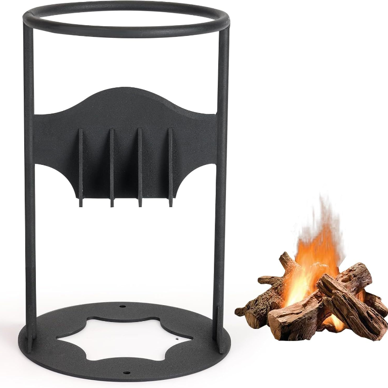 Wood Splitting Machine Outdoor, Portable Manual Wood Splitting Tool, Detachable Wood Splitting Device for Camping