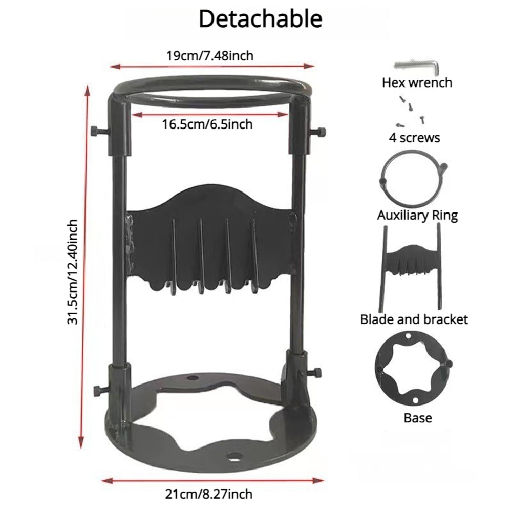 Wood Splitting Machine Outdoor, Portable Manual Wood Splitting Tool, Detachable Wood Splitting Device for Camping