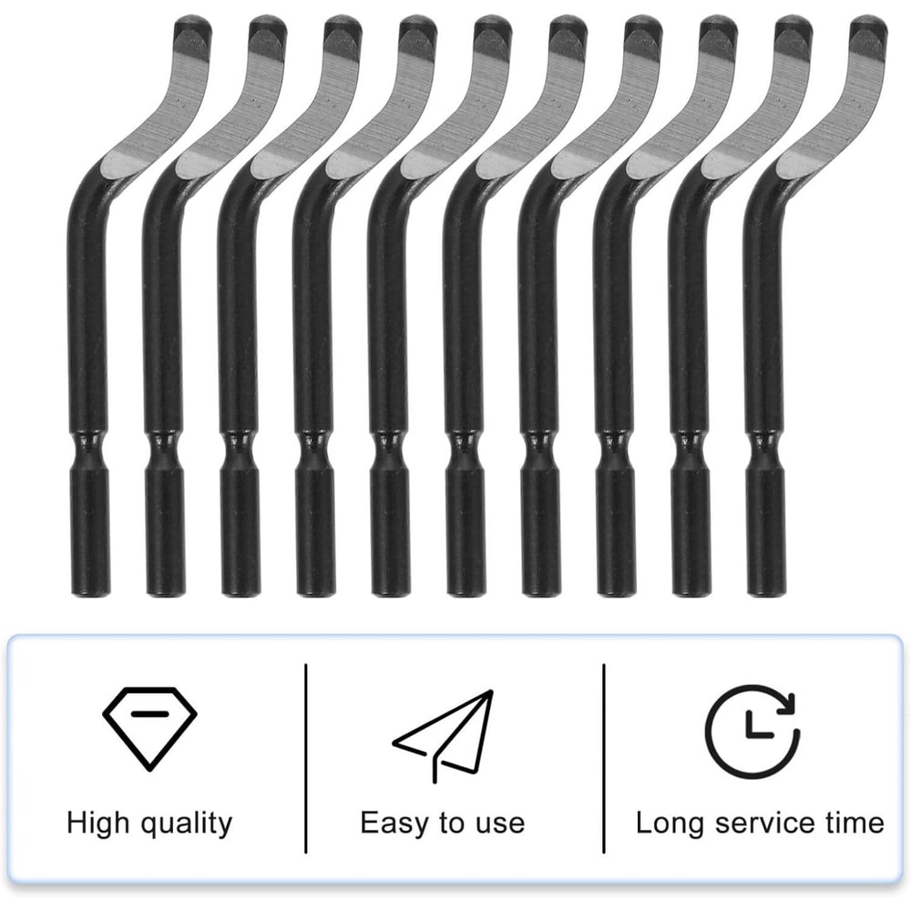 Burr Removal Tool with High Speed Steel Blades for Metal, Plastic, PVC, Copper, and Resin