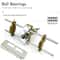 Lock Mortiser Kit, Wooden Door Lock Hole Locator, Installation Drilling Jig for Key Holes