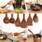 Cooking Utensils Wooden Set Wooden Spoons Soup Tools Kitchen Gift 4