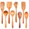 Cooking Utensils Wooden Set Wooden Spoons Soup Tools Kitchen Gift 8