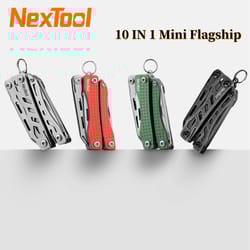 folding edc hand tool mini flagship multi functional, pliers, bottle opener, scissors for outdoor use
