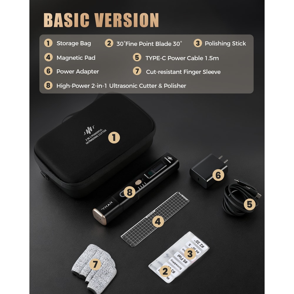 DIY Electric Cutting Knife With Overheat Protection Ultrasonic Carving And Grinding Tool 5