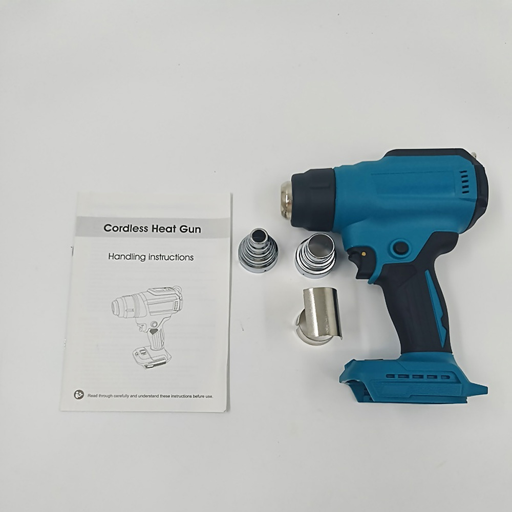 Air Dryer Thermal Blower for PVC Shrink Wrapping, Cordless Heat Gun with LED Display for Electronics Repair