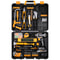 Men Cordless Drill Kit with Battery, Essential Manual Repair Tools, Basic Toolbox for Home Use