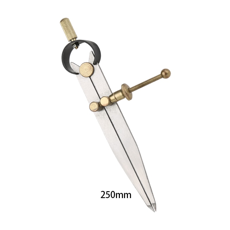 Multiple Types Adjustable Leather Spacing Gauge, Leathercraft Making Tool, Metal Edge Line Compasses Tool