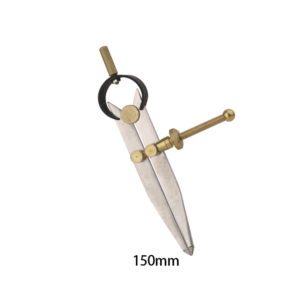 Multiple Types Adjustable Leather Spacing Gauge, Leathercraft Making Tool, Metal Edge Line Compasses Tool