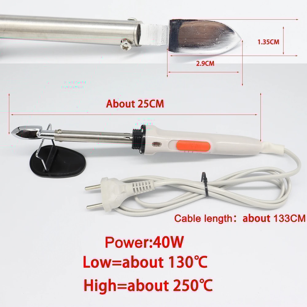 Adjustable Mini Iron Small Electric Soldering Iron Quick Heating For Wrinkle Removal On Leather And 7