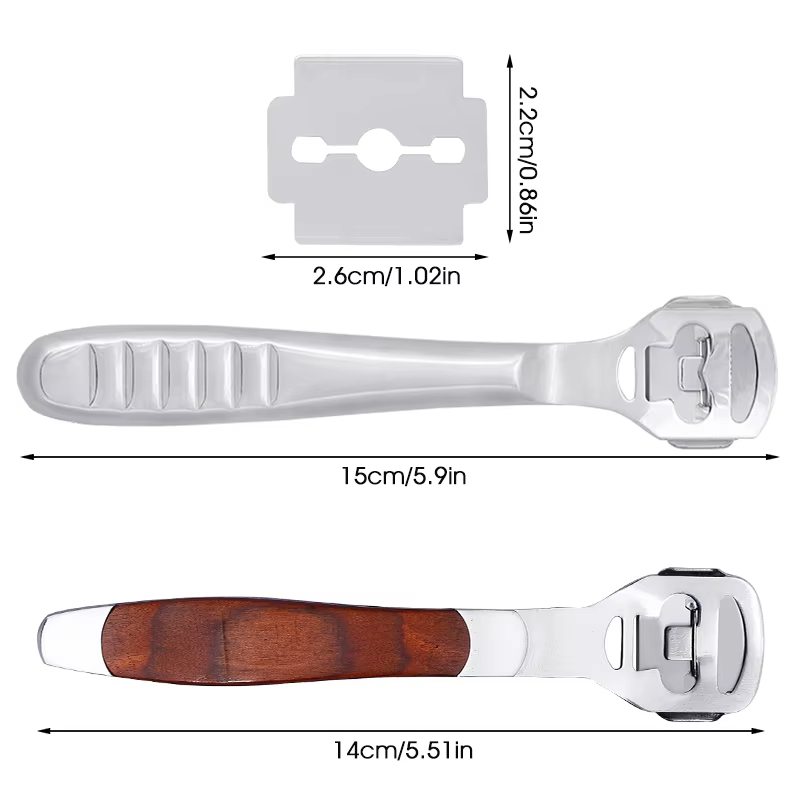 Leather Skiving Tool, Fenrry Edge Skiver Beveler, Professional Trimming Knife for Leatherwork, DIY Leather Cutter