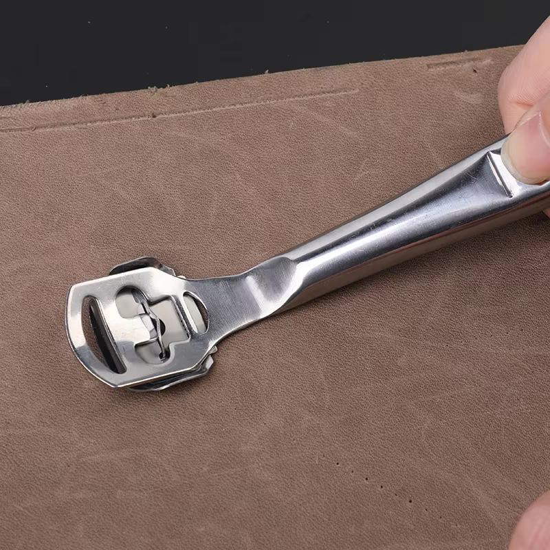 Leather Skiving Tool, Fenrry Edge Skiver Beveler, Professional Trimming Knife for Leatherwork, DIY Leather Cutter