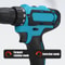 Lithium Battery Cordless Impact Drill, Multifunctional Electric Drill, Rechargeable Speed Power Tool, Screwdriver
